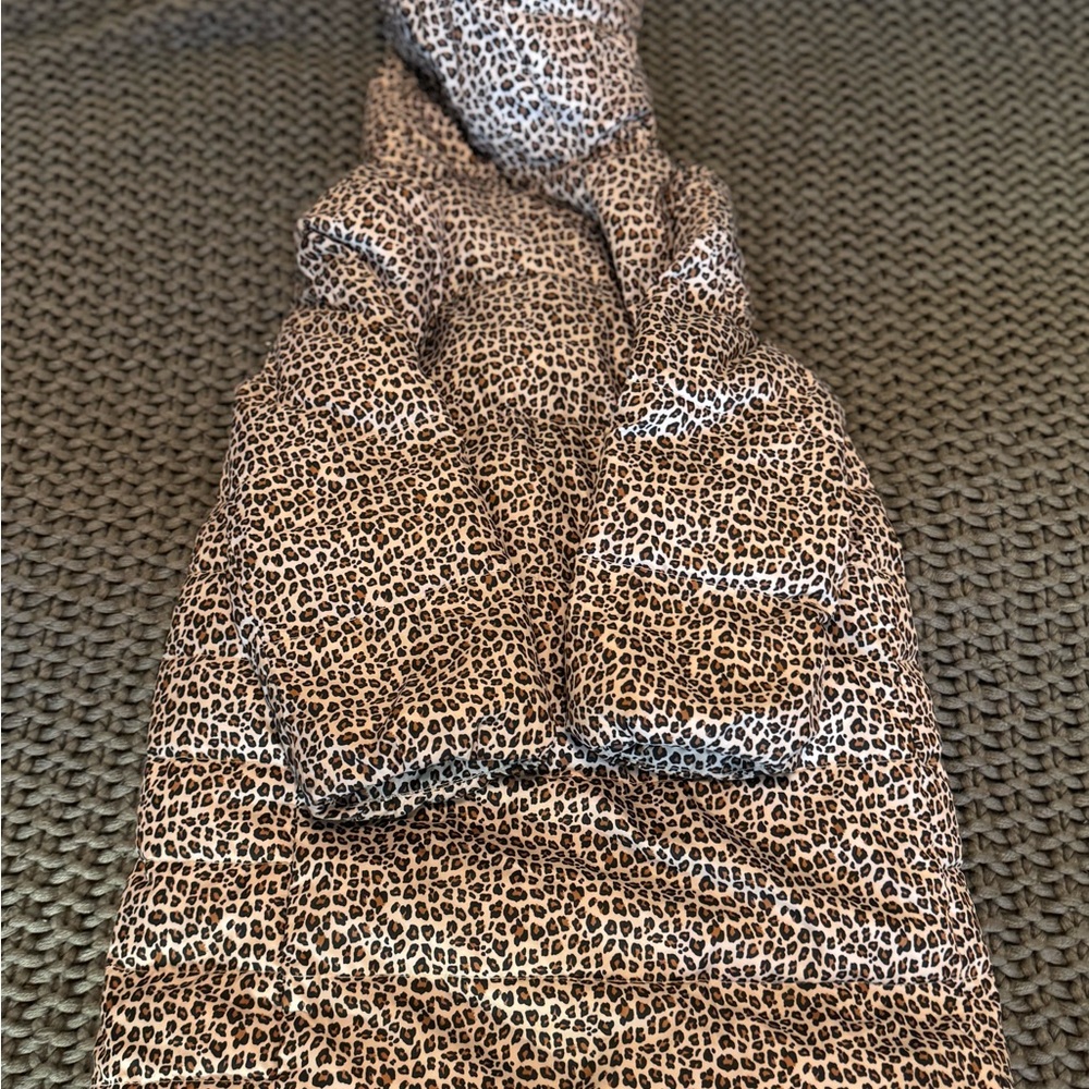Gap Kids 5T Leopard Print Hooded Jacket